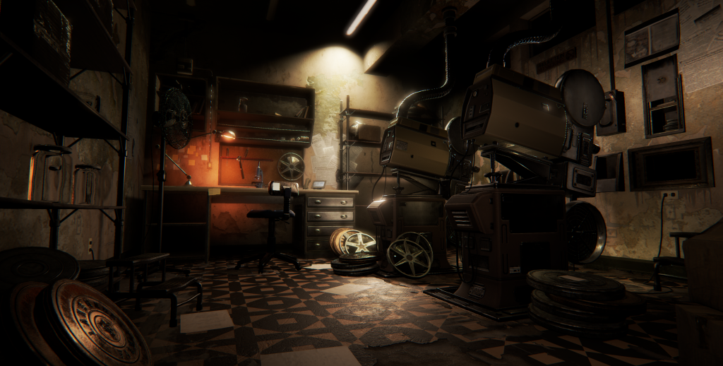 UE4 Projector Room — polycount